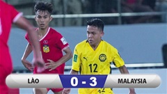 Kết quả Lào 0-3 Malaysia: Khách trút giận 